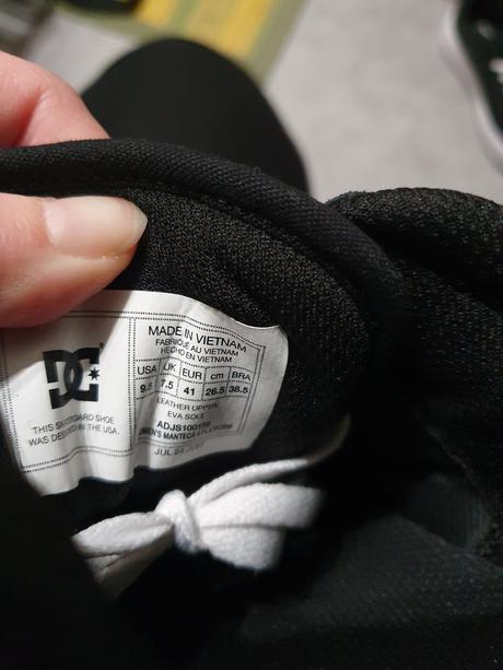 Nové tenisky dc kožené, dc,41