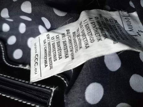 Bielo čierna kabelka, jenny fairy