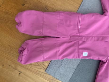 Little people zimná softshellová kombinéza zajko 8, little people,92