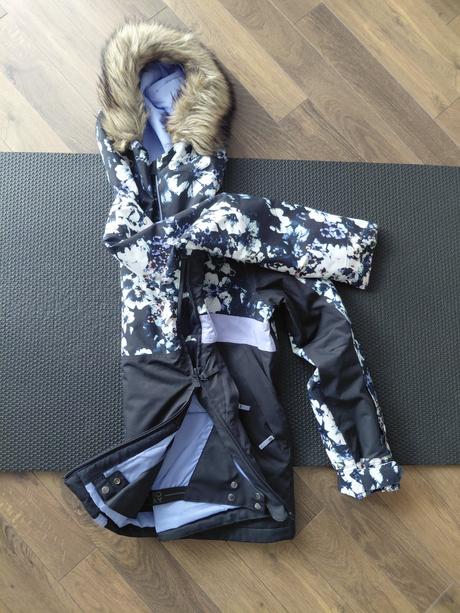 Roxy yziarska-snowboardova bunda+nohavice+čiapka, roxy,164