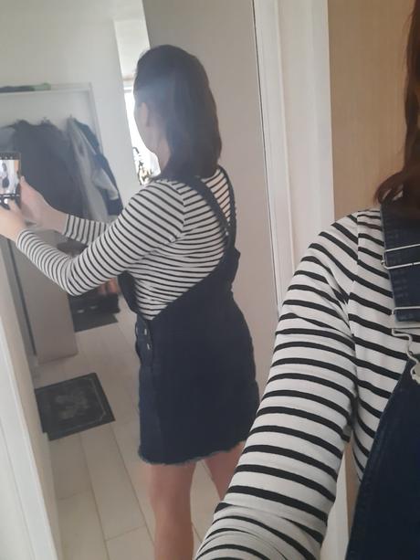 Riflova sukňa na traky, esmara,36