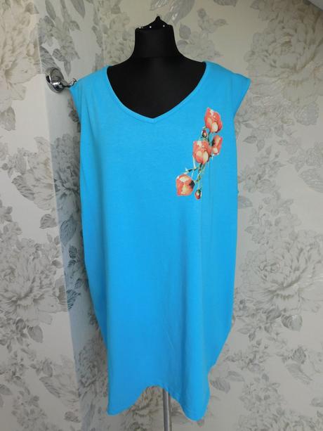 Pekny top,ocean farby, 52