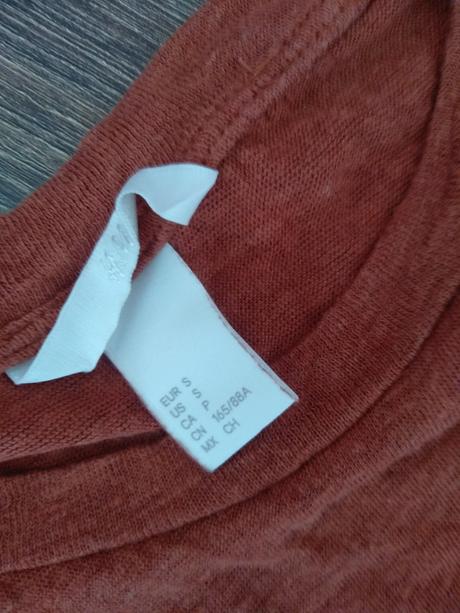 Tehlove tricko, h&m,s
