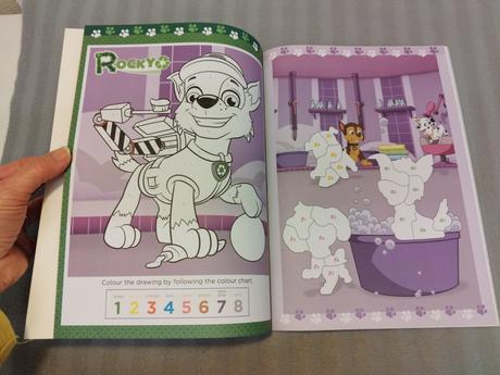 Paw patrol - sticker by number nau24,