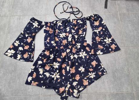 Kvetinkovy overal krasny s/m, m