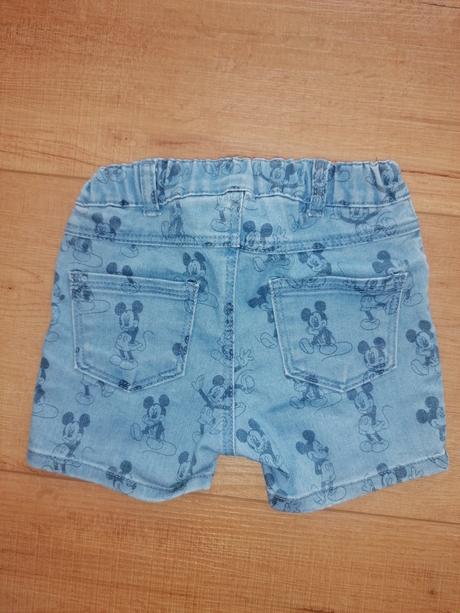 Mickey riflove kratasky 86/92, h&m,86