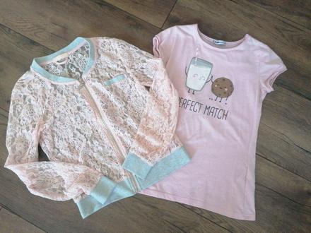 Tričko + blejzer, xs