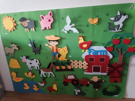 Farma na plstenej tabuli,