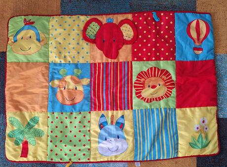 Veľká podložka pre bábätko na hranie, 