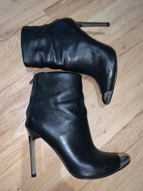 Kožené čižmy zara 37, zara,37