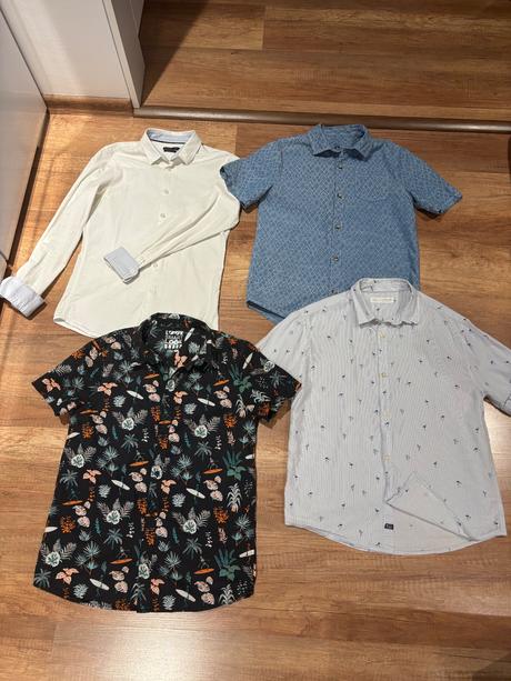 Krásne chlapčenské košele veľ 152/158, 152