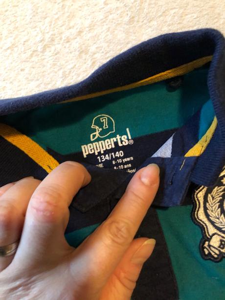 Tricko s golierom, pepperts,134