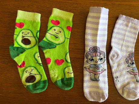 Ponožky dedoles avokádo a lolky 3 páry veľ. 27-30, 27