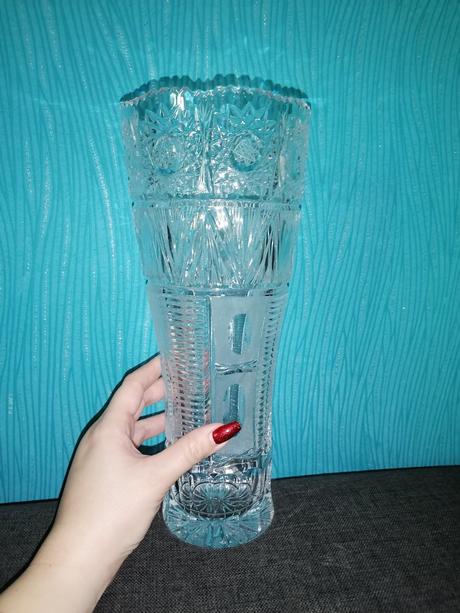 Sviatočná krištáľová váza cm, 