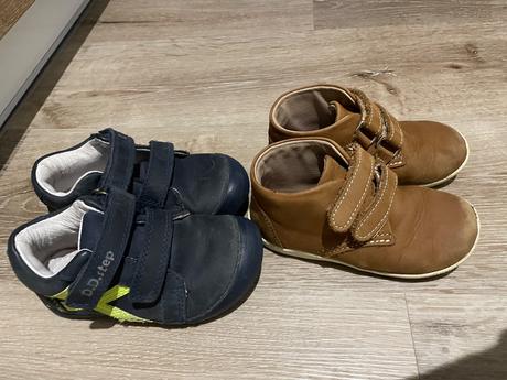 2x jesenné barefoot topánky, d.d.step,25