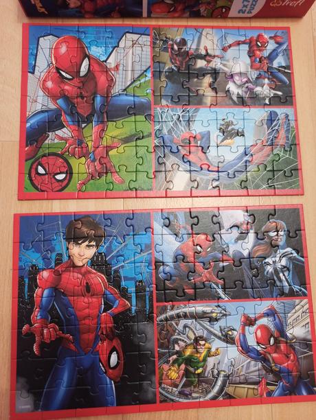 Puzzle spiderman, paw patrol,