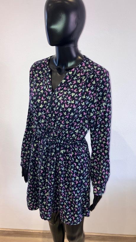 Dámske šaty s motýľmi (42), xl