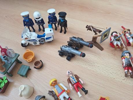 Mega set playmobil rímska galéra a príslušenstvo,