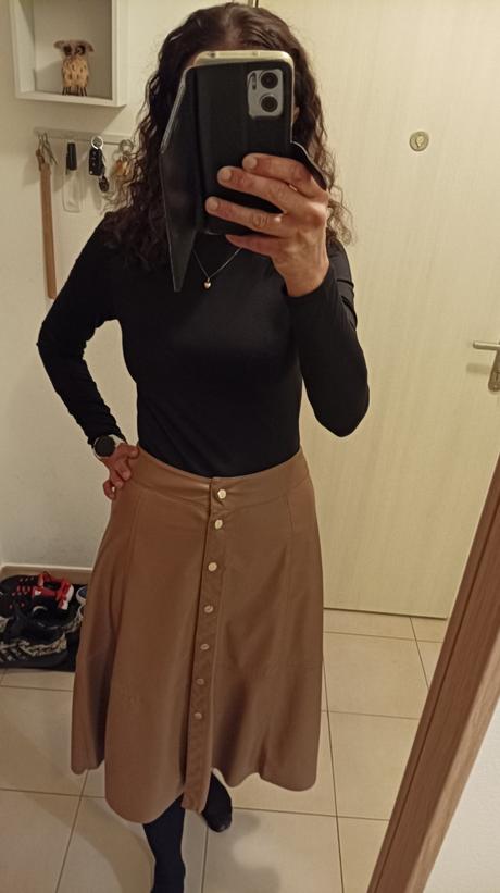 Nádherná koženková sukňa zara m, zara,m