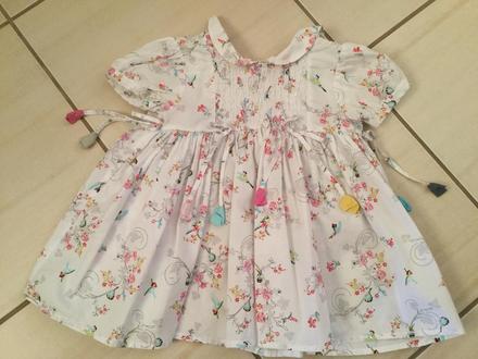 Šaty catimini vel.9-12 mes, 86