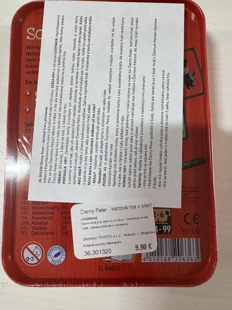 Haba - cestovné hry pre detičky v plechovkach,