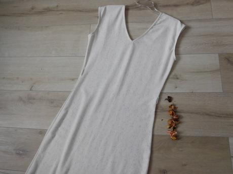 Kremové šaty tielkové pružné-vitrin 38,v, 38