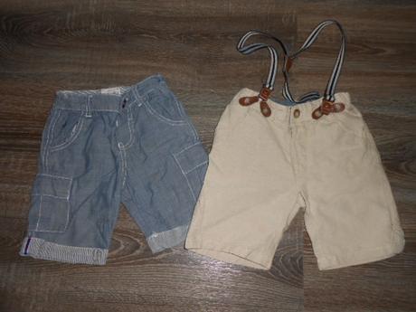 Frajerské letné kratasy na 12-18 mesiacov, 80
