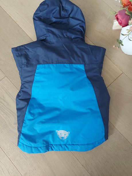 Lyžiarska zimná bunda reflexná, lupilu,92