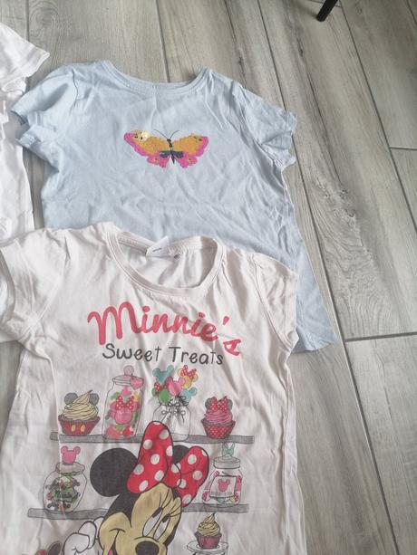 Letné tričká do škôlky - 110, leginky, 104–116