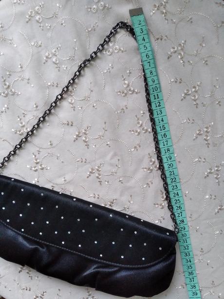 Čierna spoločenská kabelka,