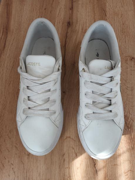 Tenisky na platforme lacoste, lacoste,39