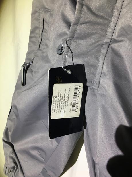 Tenký overal - kombinéza s reflexnými prvkami, 80