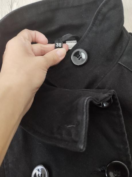 Riflovy kabátik, h&m,38