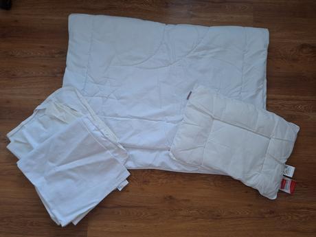 Paplónik + vankúšik + 3 nepremokavé plachty, šírka (cm): 90,dĺžka (cm): 130