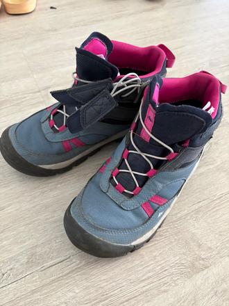 Dievčenské outdoorové topánky, quechua,32