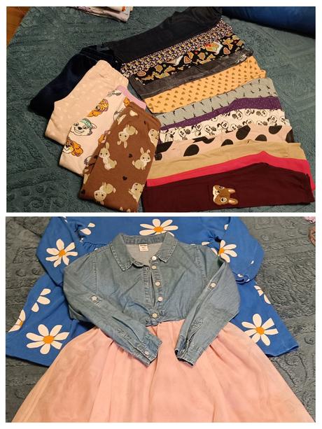 Balíček veci dievčatko 116, 104–116