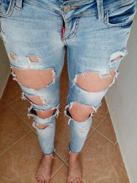 Dámske rifle č. s, abercrombie&fitch,s