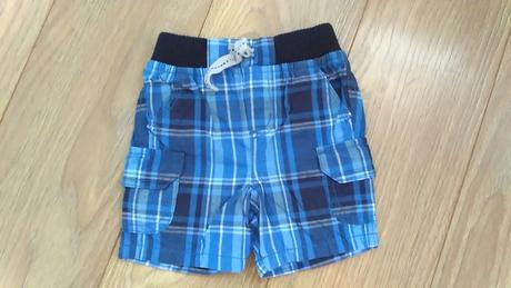 Tenké šortky 9-12 mesiacov, rebel,74