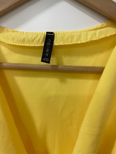 Žltá blúzka, amisu,xs