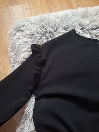 Čierna blúzka, h&m,164