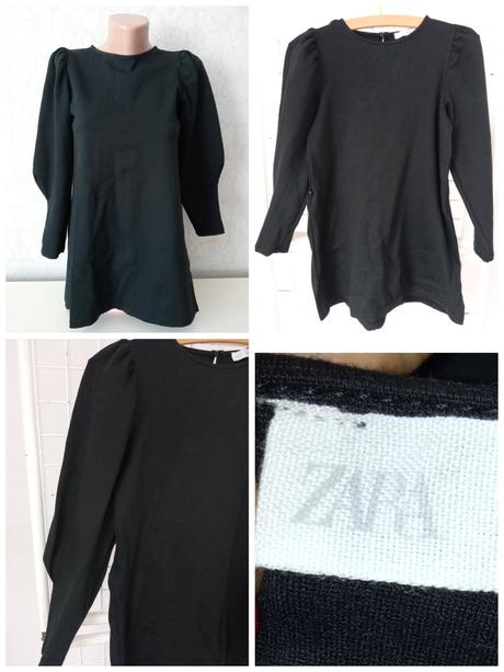 Dievčenské čierne šaty zara (13-14 r.), zara,164