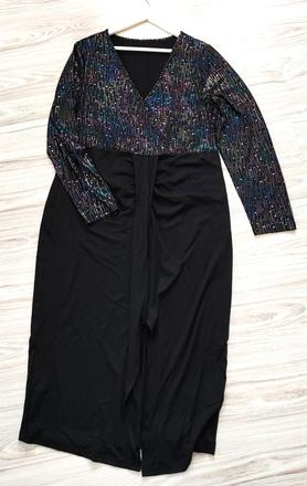 Elegantné midi šaty, xxl