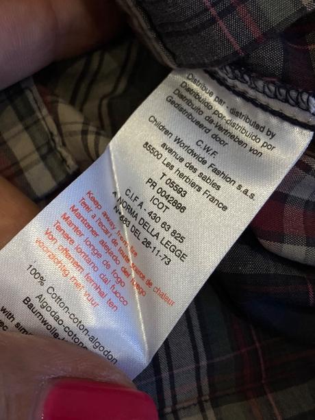 Chlapčenská kockovaná košeľa timberland (92), timberland,92