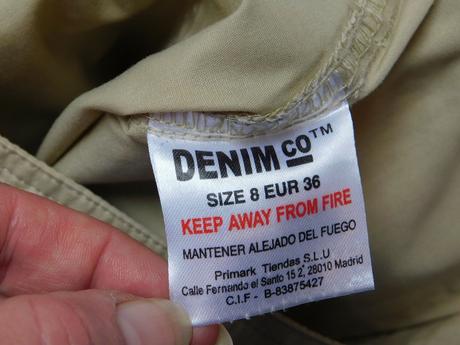 Trendy sukna, denim,36