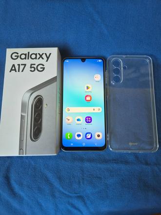 Samsung a17 5g duos silver komplet, samsung