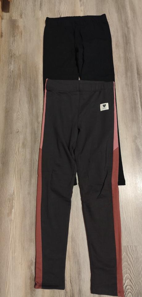Zateplené leginy, h&m,140