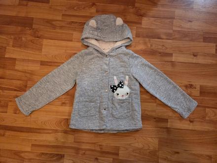 Kabatik so zajačikom, h&m,140
