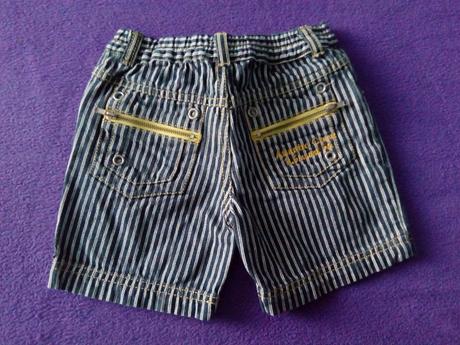 Detské pásikavé kraťasy, chicco,74