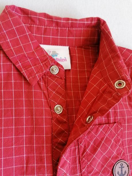 Frajerská košeľa navy sailor boy veľ. 86-92, topomini,86