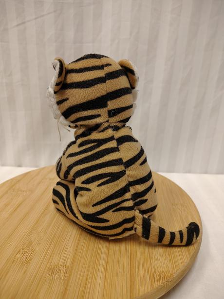 Plyšový hnedo čierny tiger, fun-tastic, 21 cm, 
